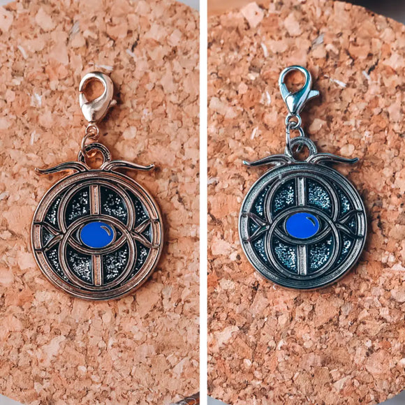 Throne of Glass Inspired Eye of Elena Charm Enamel Pins