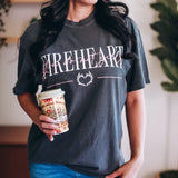 Throne of Glass Inspired: Fireheart Heavy Weight Tee Shirt