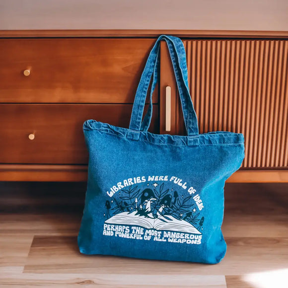 Throne of Glass Inspired: Libraries Tote Bag Bags