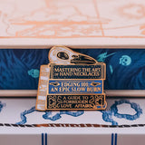 Tumescent Tomes Inspired Cabinet of Curiosities Master of Salt & Bones Inspired Enamel Pin (legendary) Enamel Pins