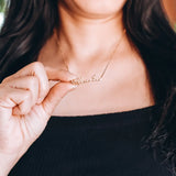 Villain Era Wordplate Necklace Necklace