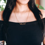 Villain Era Wordplate Necklace Necklace