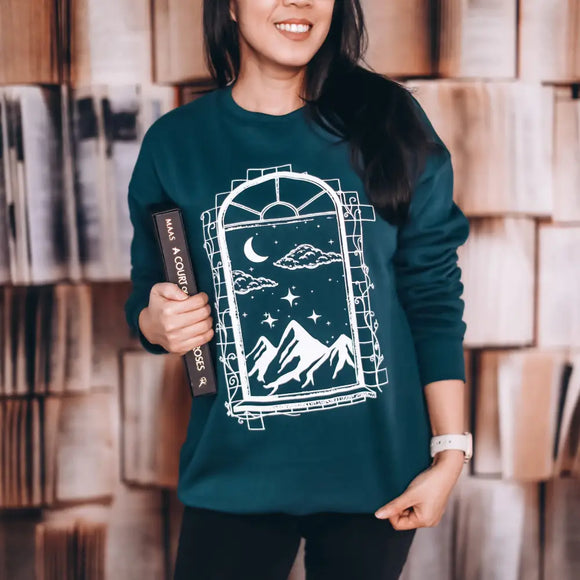 Window to Velaris Pullover Sweater Shirt