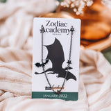 Zodiac Academy Inspired: Darius Dragon Necklace