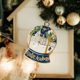 Zodiac Academy Inspired Snow Globe Enamel Ornament Home
