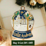 Zodiac Academy Inspired Snow Globe Enamel Ornament Home