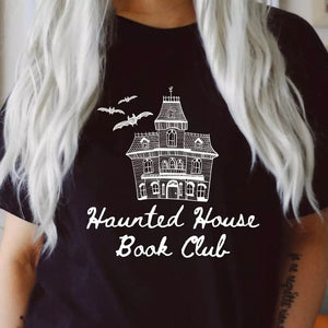 Haunted House Book Club Tee