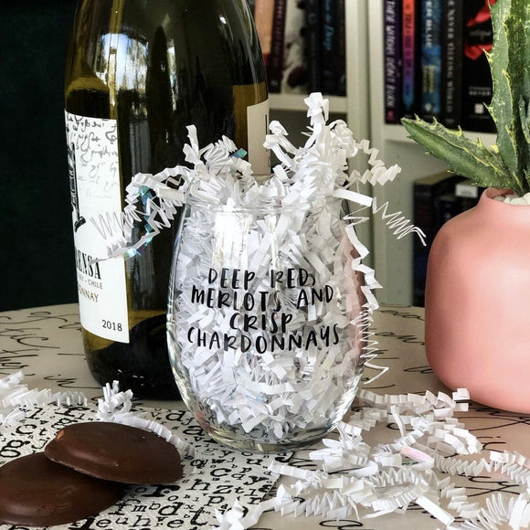 Tarryn Fisher Inspired: The Wives Wine Glass