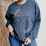 Book Dragon Pullover Sweater