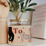 Who Did This to You? Book Trope 16oz Candle