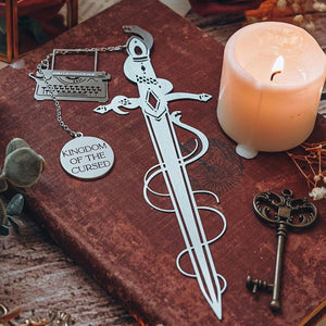 Kingdom of the Cursed Inspired: Wrath's Dagger Metal Bookmark