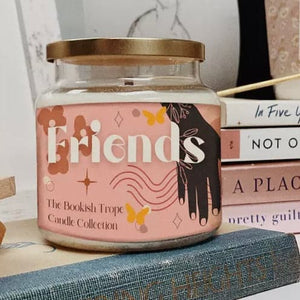Friends to Lovers Book Trope 16oz Candle