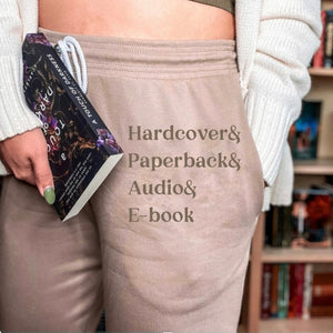 Different Book Formats Ampersand Exclusive Joggers