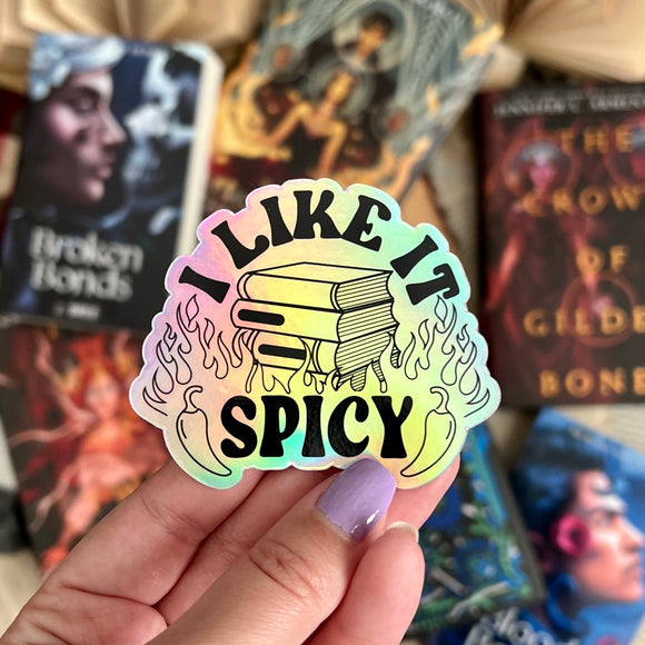 Spicy Holographic Sticker