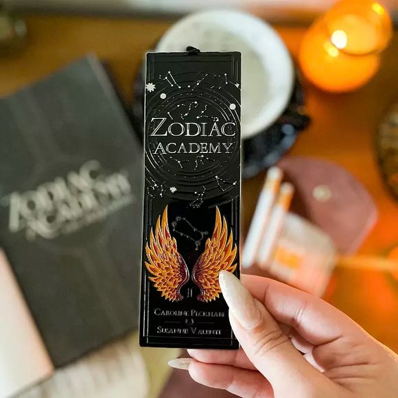 Zodiac Academy Inspired Enamel Bookmark
