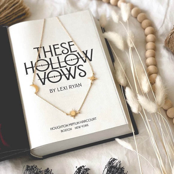 These Hollow Vows Inspired: Moon & Sun Necklace